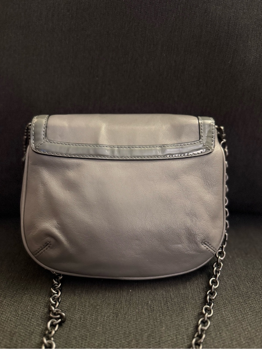 Coach Kristin Spectator Leather Crossbody 46004 Gunmetal Hardware - Picture 2 of 12